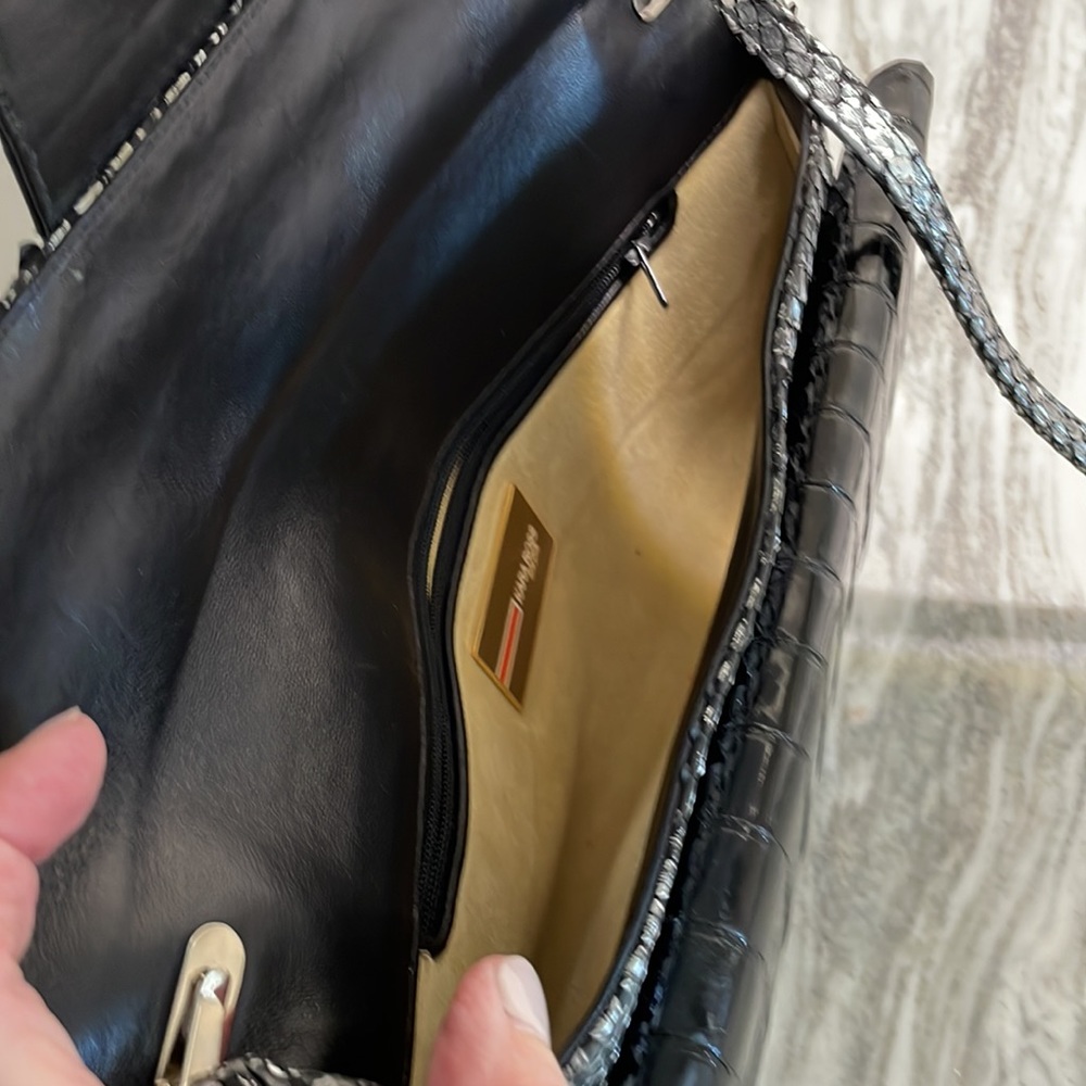 Kara Ross Genuine Python Clutch - image 7